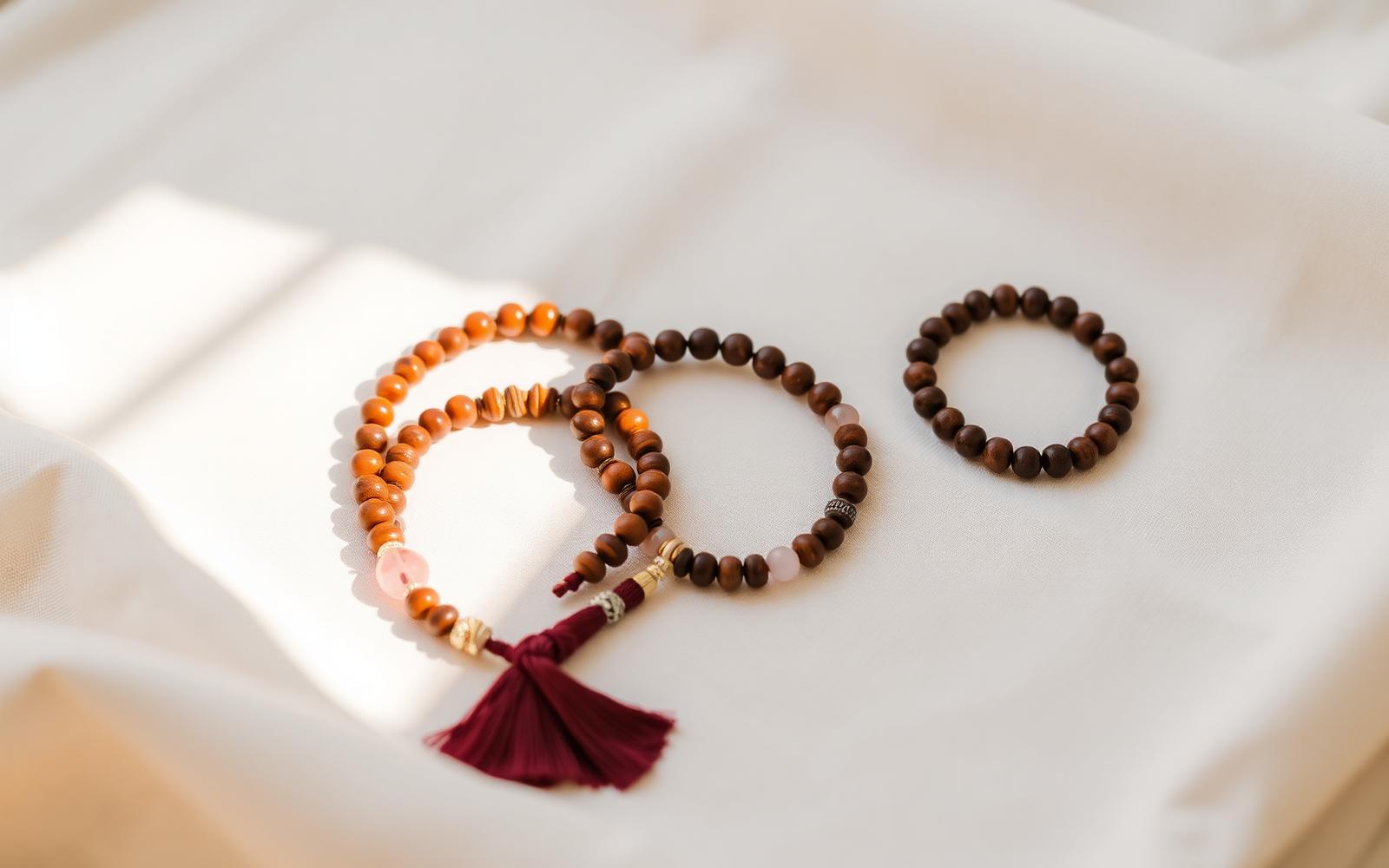 Authentic energy stones and rudraksha malas